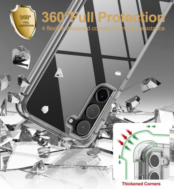 TECH-PROTECT KEVLAR SAMSUNG GALAXY S23+ PLUS CLEAR