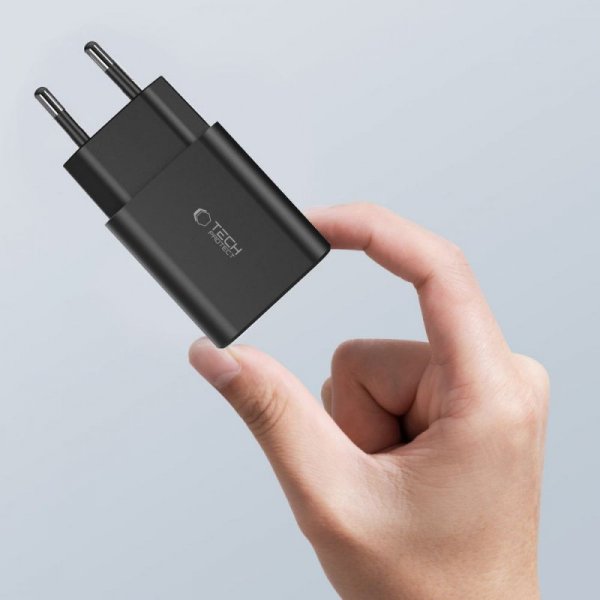 TECH-PROTECT NC30W 2-PORT ŁADOWARKA SIECIOWA  PD30W/QC3.0 BLACK