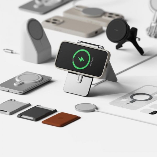 RINGKE SILICONE MAGNETIC MAGSAFE IPHONE 15 PRO STONE