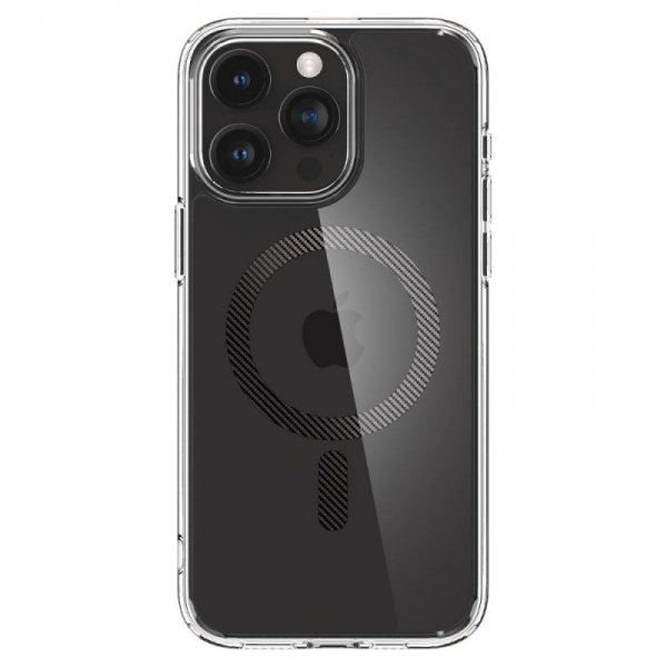 ETUI SPIGEN  ULTRA HYBRID MAG MAGSAFE IPHONE 15 PRO MAX CARBON FIBER