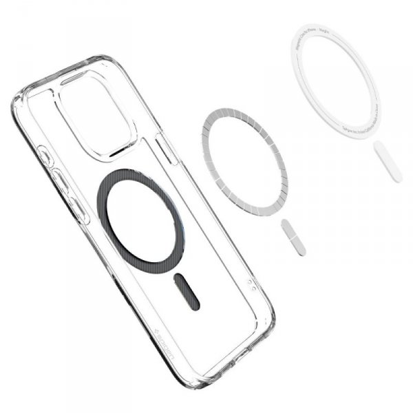 ETUI SPIGEN  ULTRA HYBRID MAG MAGSAFE IPHONE 15 PRO MAX CARBON FIBER
