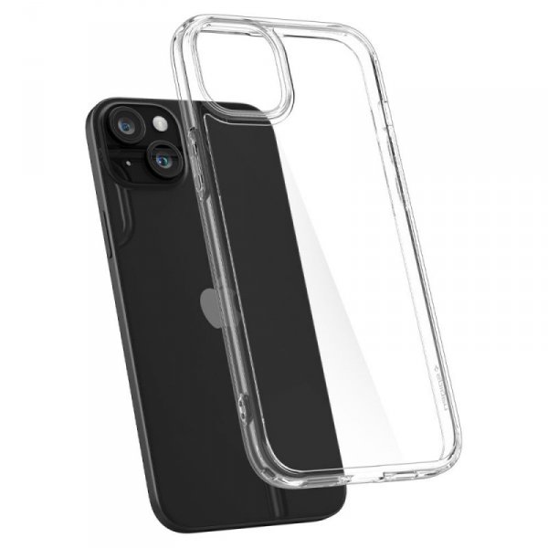 ETUI SPIGEN  ULTRA HYBRID IPHONE 15 CRYSTAL CLEAR