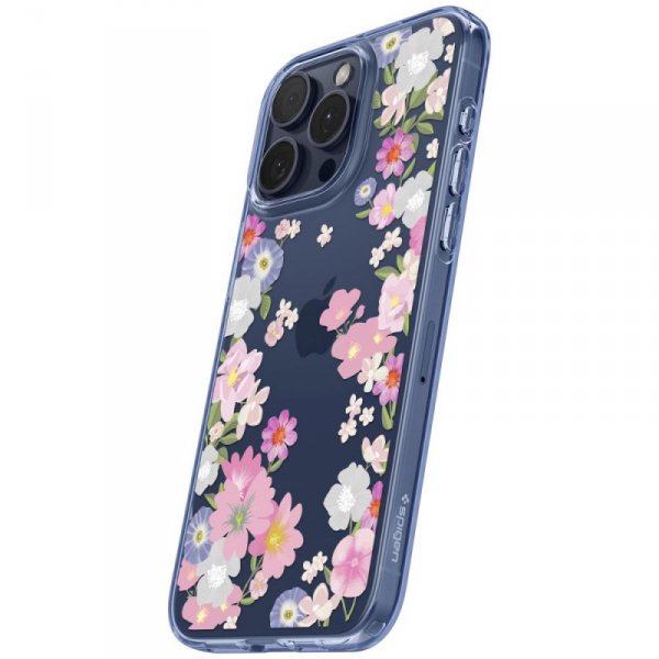 ETUI SPIGEN  LIQUID CRYSTAL IPHONE 15 PRO BLOSSOM