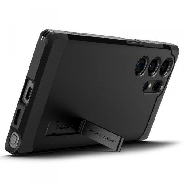 ETUI SPIGEN  TOUGH ARMOR GALAXY S24 ULTRA BLACK