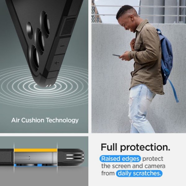 ETUI SPIGEN  TOUGH ARMOR GALAXY S24 BLACK