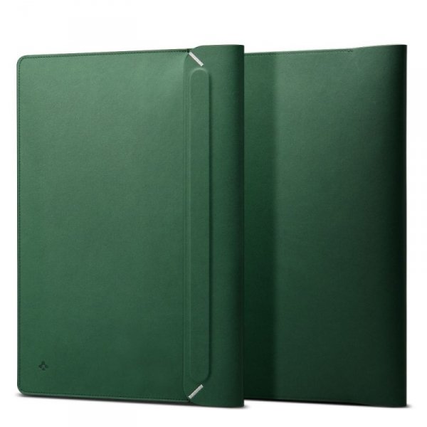 ETUI SPIGEN  VALENTINUS SLEEVE LAPTOP 13-14 JEJU GREEN