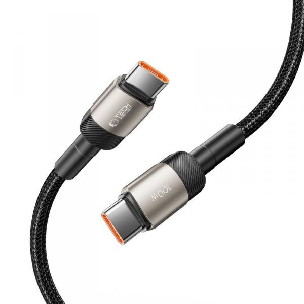TECH-PROTECT ULTRABOOST EVO TYPE-C KABEL  PD100W/5A 100CM TITANIUM