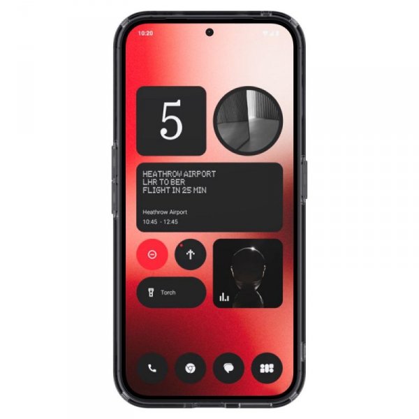 ETUI SPIGEN  ULTRA HYBRID NOTHING PHONE 2A / 2A PLUS SPACE CRYSTAL