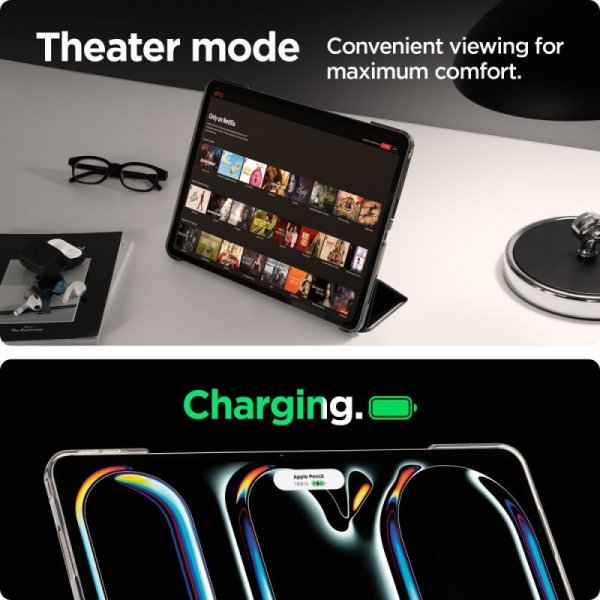 SPIGEN SMART FOLD IPAD PRO 11” 5 / 2024 BLACK