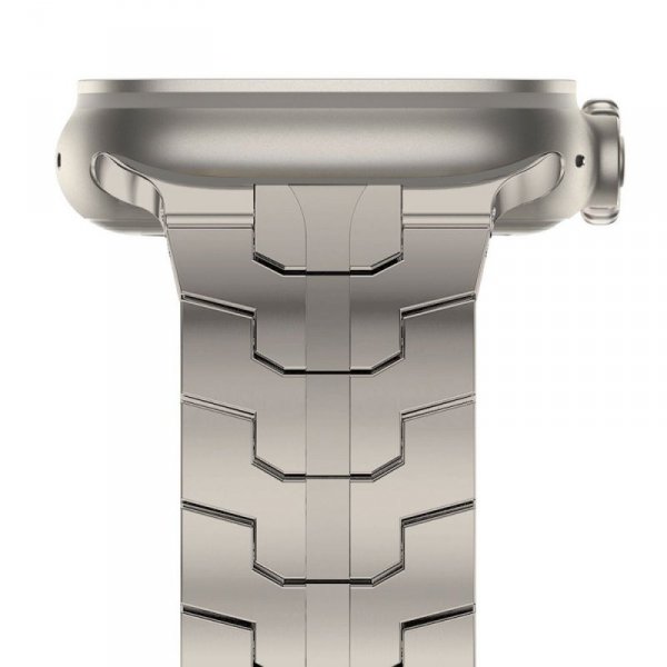 TECH-PROTECT STAINLESS LINE APPLE WATCH 6 / 7 / 8 / 9 / 10 / SE / ULTRA 1 / 2 (44 / 45 / 46 / 49 MM) TITANIUM