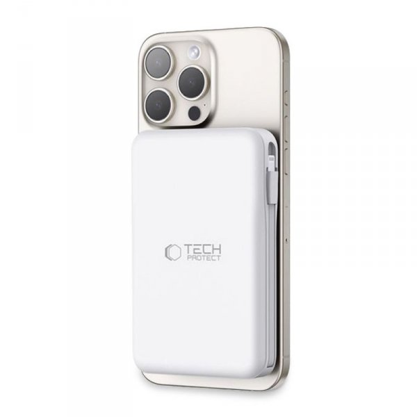TECH-PROTECT PB31 LIFEMAG MAGSAFE POWER BANK 10000MAH WHITE