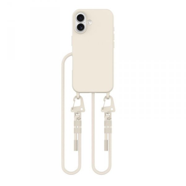 TECH-PROTECT MAGNECKLACE MAGSAFE IPHONE 16 COSMIC LATTE