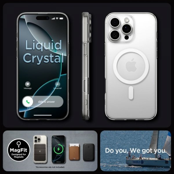 SPIGEN LIQUID CRYSTAL MAG MAGSAFE IPHONE 16 PRO CLEAR