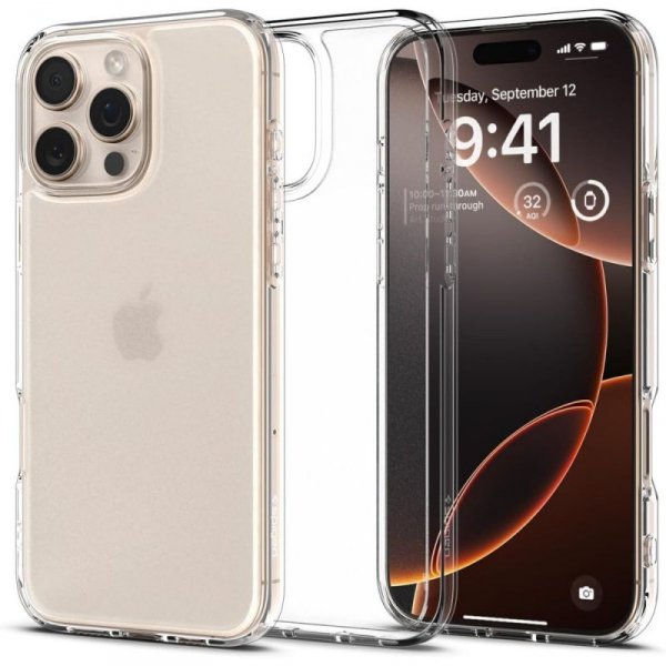 SPIGEN ULTRA HYBRID IPHONE 16 PRO FROST CLEAR