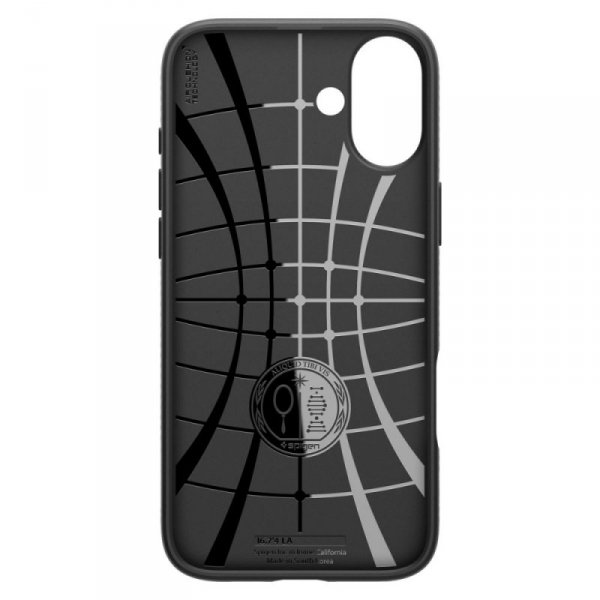 ETUI SPIGEN  LIQUID AIR IPHONE 16 MATTE BLACK