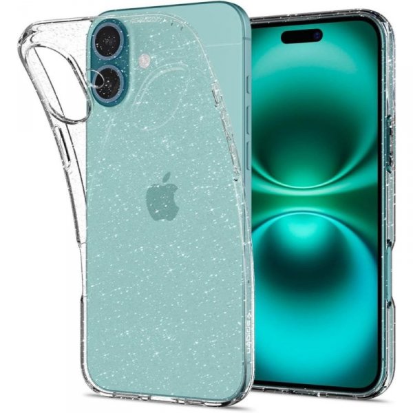 SPIGEN LIQUID CRYSTAL IPHONE 16 GLITTER CRYSTAL
