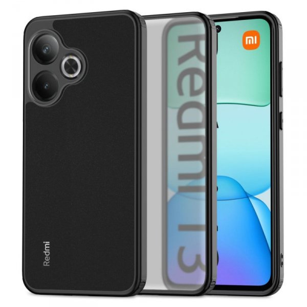 ETUI ETUI PLECKI CASE NAKŁADKA TECH-PROTECT   MAGMAT XIAOMI REDMI 13 MATTE BLACK