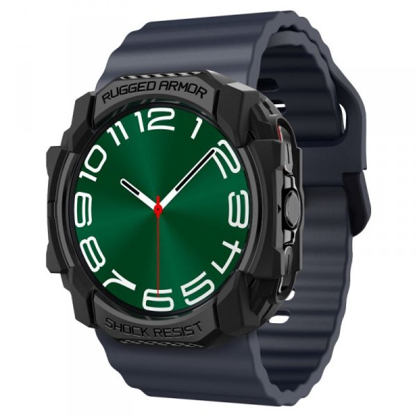 ETUI SPIGEN  RUGGED ARMOR SAMSUNG GALAXY WATCH ULTRA (47 MM) MATTE BLACK