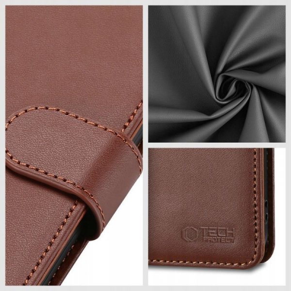 ETUI OTWIERANE KSIĄŻKOWE ETUI FUTERAŁ TECH-PROTECT   WALLET SAMSUNG GALAXY M35 5G BLACK