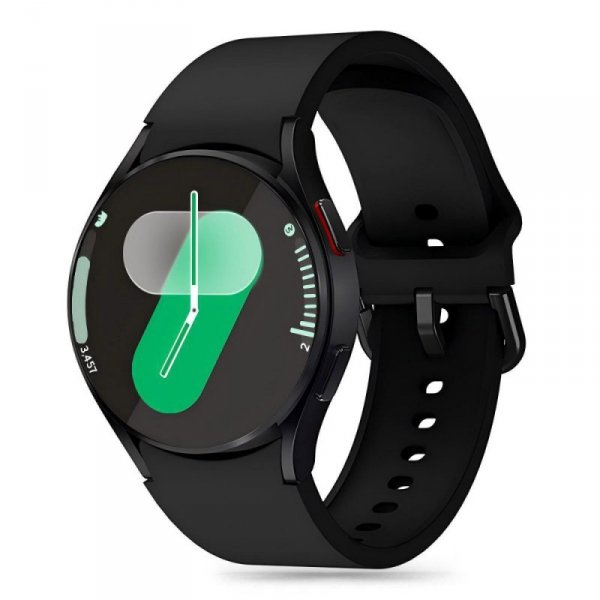 TECH-PROTECT SILICONE SAMSUNG  GALAXY WATCH 4 / 5 / 5 PRO / 6 / 7 / FE BLACK