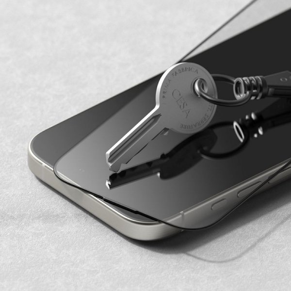 SZKŁO HARTOWANE RINGKE EASY SLIDE 2-PACK IPHONE 16 PRO BLACK