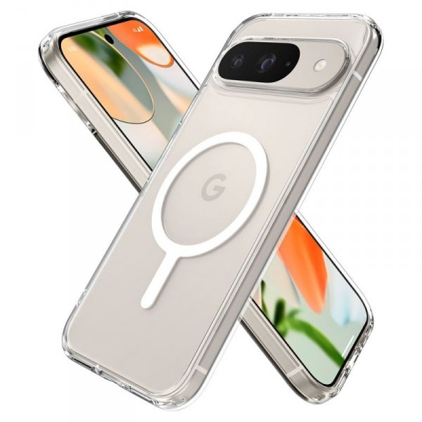 ETUI SPIGEN  ULTRA HYBRID ONETAP RING MAGSAFE GOOGLE PIXEL 9 PRO WHITE