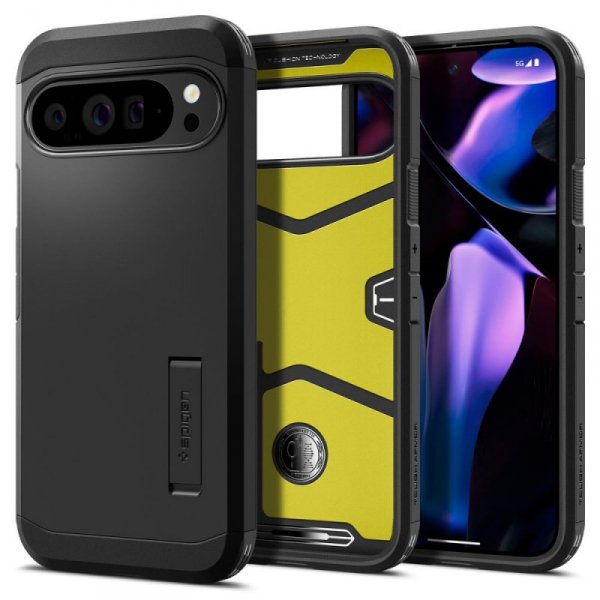 ETUI SPIGEN  TOUGH ARMOR GOOGLE PIXEL 9 PRO XL BLACK
