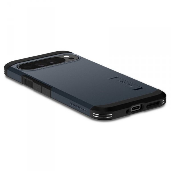 ETUI SPIGEN  TOUGH ARMOR GOOGLE PIXEL 9 PRO XL METAL SLATE