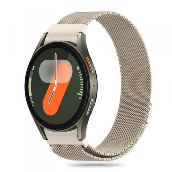 TECH-PROTECT MILANESEBAND SAMSUNG  GALAXY WATCH 4 / 5 / 5 PRO / 6 / 7 / FE STARLIGHT