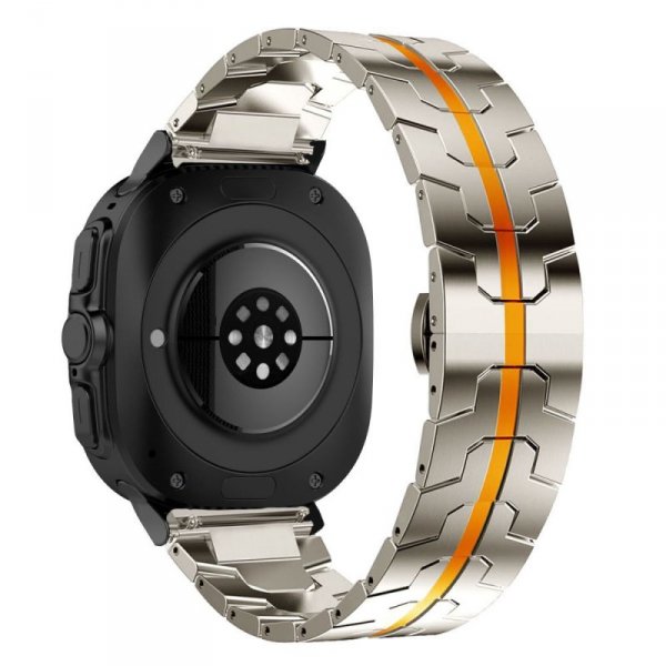 TECH-PROTECT STAINLESS LINE SAMSUNG  GALAXY WATCH ULTRA (47 MM) TITANIUM/ORANGE