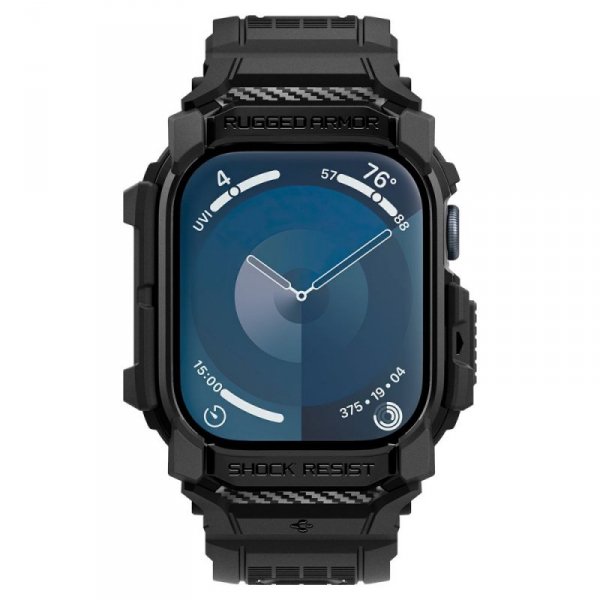 SPIGEN RUGGED ARMOR ”PRO” APPLE WATCH 10 (46 MM) MATTE BLACK