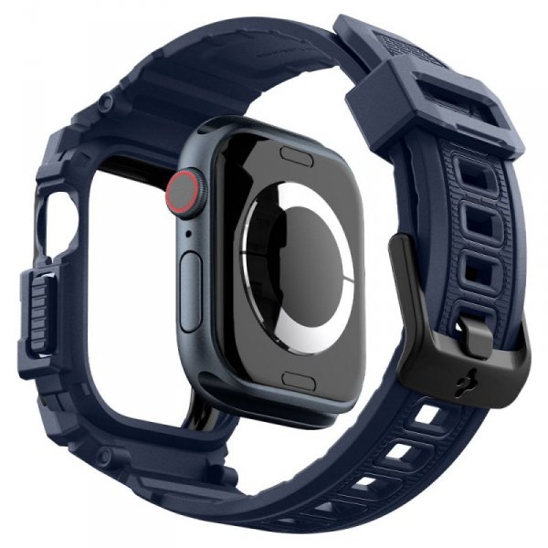 SPIGEN RUGGED ARMOR ”PRO” APPLE WATCH 10 (46 MM) NAVY BLUE