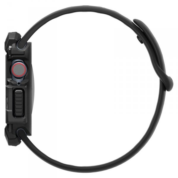 ETUI SPIGEN  RUGGED ARMOR APPLE WATCH 10 (42 MM) MATTE BLACK