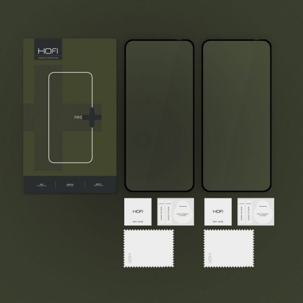 SZKŁO HARTOWANE HOFI GLASS PRO+ 2-PACK MOTOROLA EDGE 50 NEO / THINKPHONE 25  BLACK