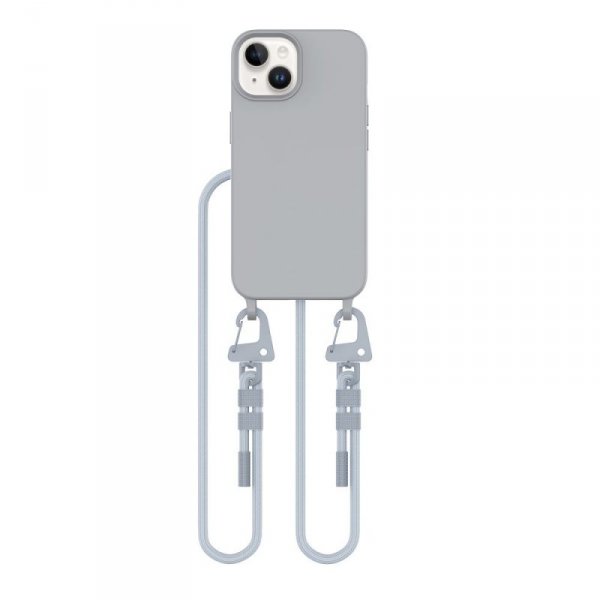 TECH-PROTECT MAGNECKLACE MAGSAFE IPHONE 15 CRAYON GREY