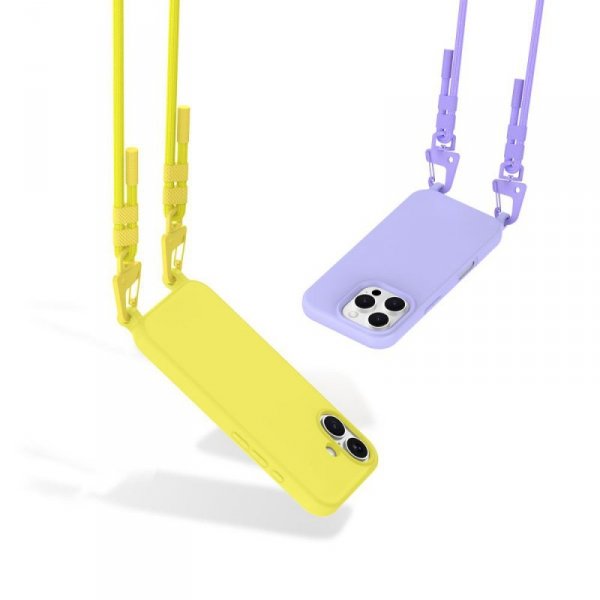ETUI TECH-PROTECT  MAGNECKLACE MAGSAFE IPHONE 14 LAVENDER