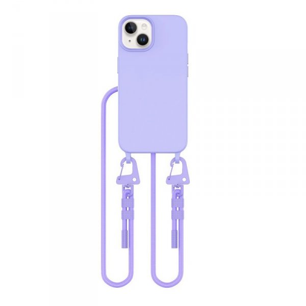 ETUI TECH-PROTECT  MAGNECKLACE MAGSAFE IPHONE 13 LAVENDER