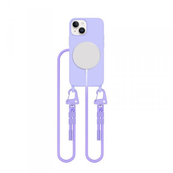 ETUI TECH-PROTECT  MAGNECKLACE MAGSAFE IPHONE 13 MINI LAVENDER