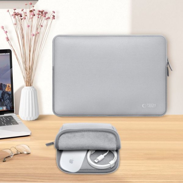 ETUI TECH-PROTECT  NEOSLIM LAPTOP 13-14 CRAYON GREY