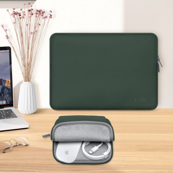 ETUI TECH-PROTECT  NEOSLIM LAPTOP 15-16 MIDNIGHT GREEN