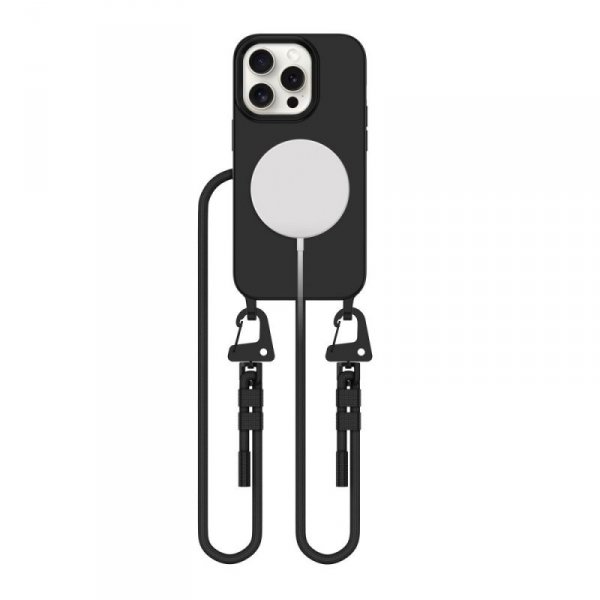 ETUI TECH-PROTECT  MAGNECKLACE MAGSAFE IPHONE 14 PRO BLACK