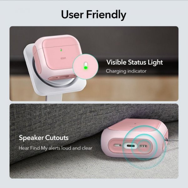 ESR ORBIT HALOLOCK MAGSAFE APPLE AIRPODS 4 PINK