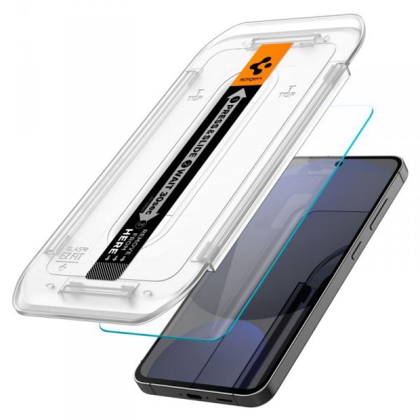 SZKŁO HARTOWANE SPIGEN GLAS.TR ”EZ FIT” 2-PACK GALAXY A56 5G / S24 FE CLEAR