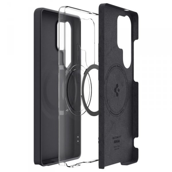 SPIGEN SILICONE FIT MAG MAGSAFE GALAXY S25 ULTRA BLACK
