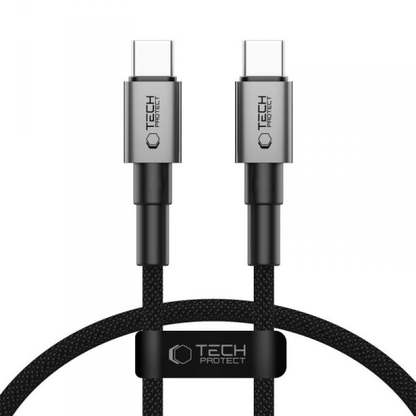TECH-PROTECT ULTRABOOST DNA TYPE-C CABLE PD60W/3A 25CM IRON GREY