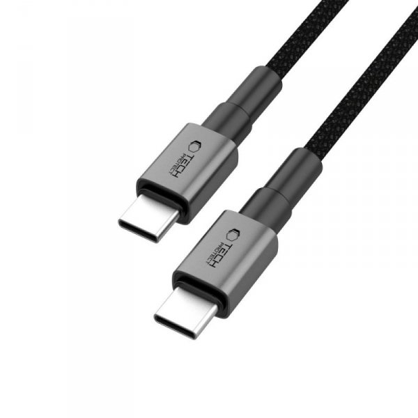 TECH-PROTECT ULTRABOOST DNA TYPE-C KABEL  PD60W/3A 300CM IRON GREY