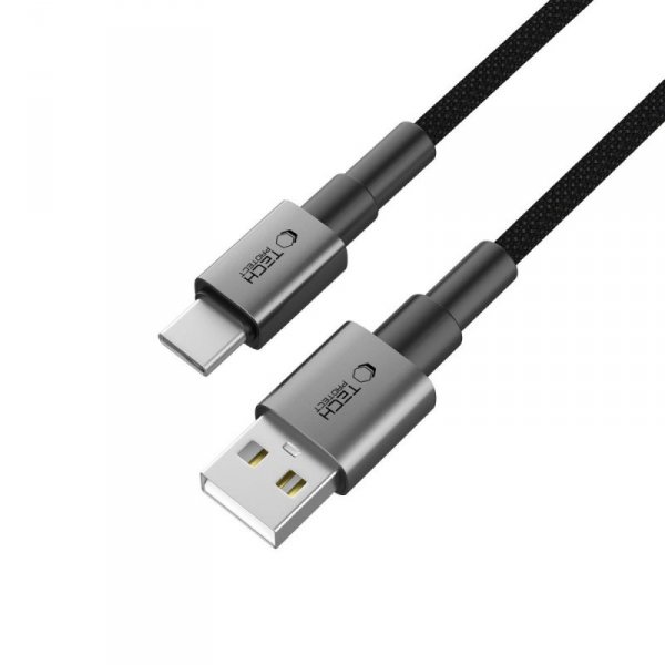 TECH-PROTECT ULTRABOOST DNA TYPE-C KABEL  15W/3A 300CM IRON GREY