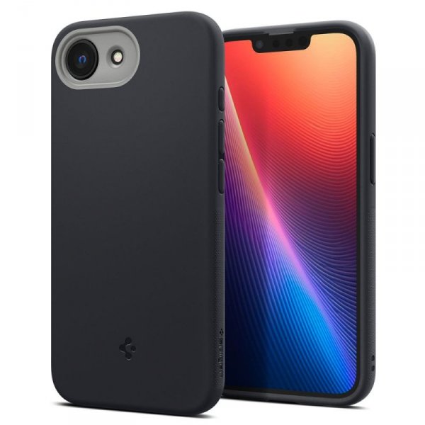 SPIGEN NANO POP MAG MAGSAFE IPHONE 16E BLACK SESAME