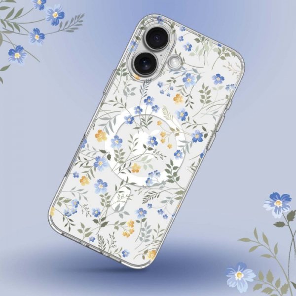 ETUI CASE PLECKI TECH-PROTECT  FLEXAIR MAGSAFE IPHONE SE 4 2025 SPRING FLOWERS