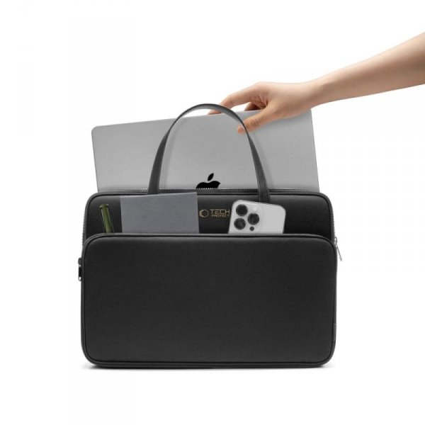 TECH-PROTECT CARRYING BAG TORBA DO LAPTOPA  13-14 BLACK